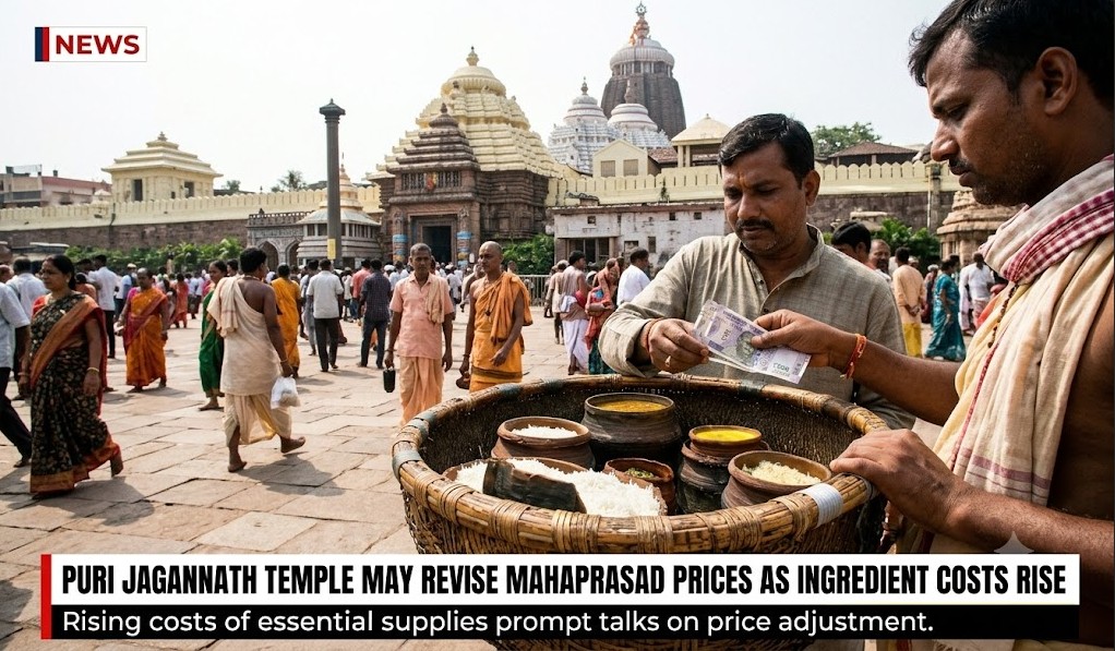 Puri Jagannath Temple May Revise Mahaprasad Prices as Ingredient Costs Rise